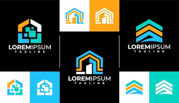 房子建筑标志logo