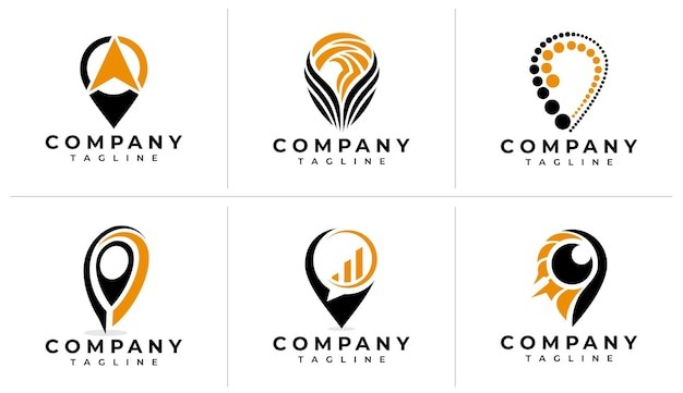 位置定位标志logo