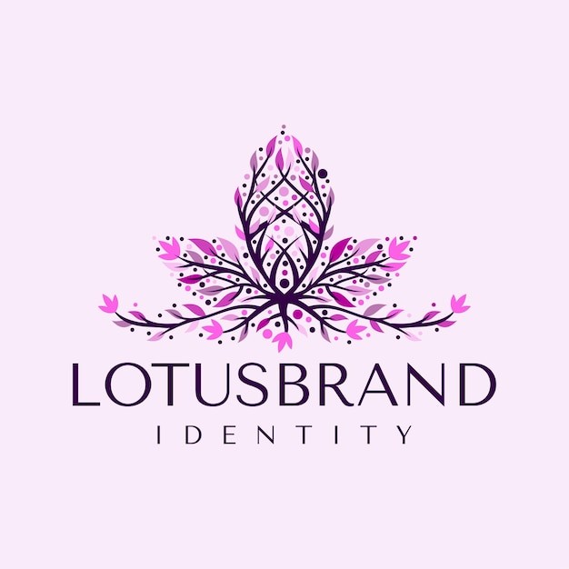 花朵莲花标志logo