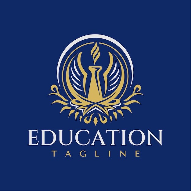 蜡烛教育标志logo