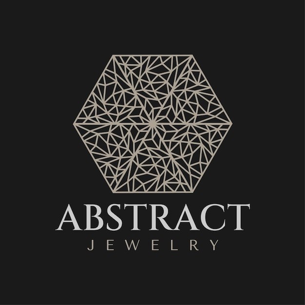 艺术珠宝花纹标志logo
