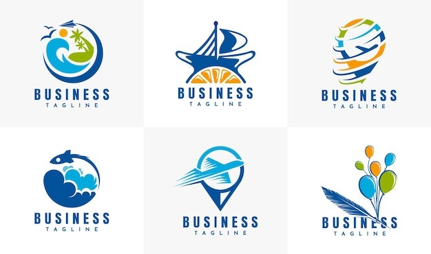 旅行度假标志logo