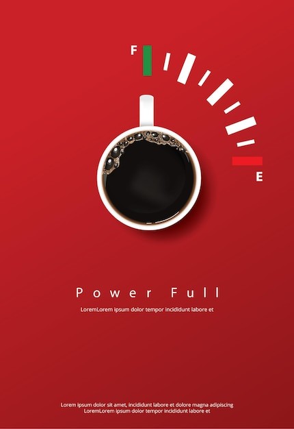 咖啡海报广告模板