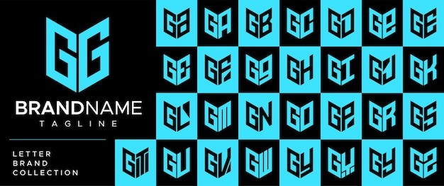 字母gg字母gc字母ga标志logo