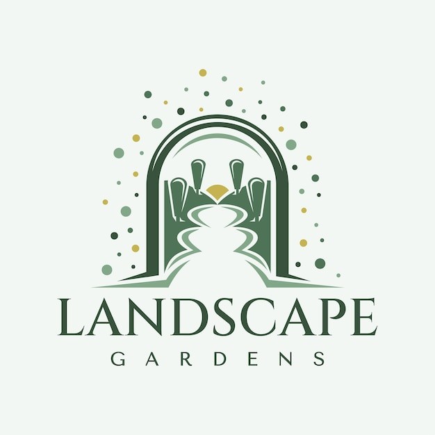 园林绿化标志logo