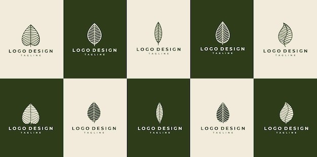 叶子树叶标志logo