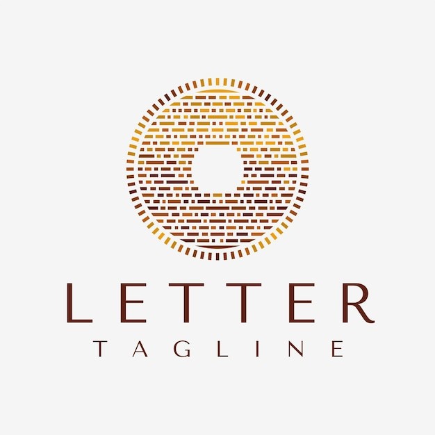 字母o圆形标志logo