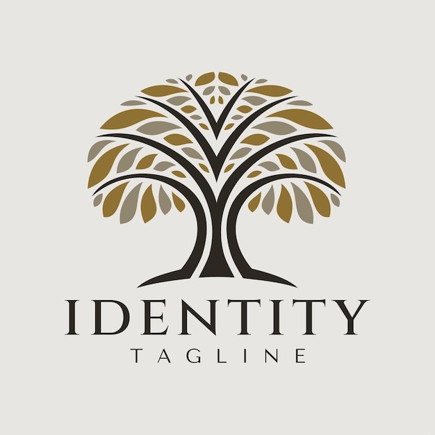 树木大树标志logo