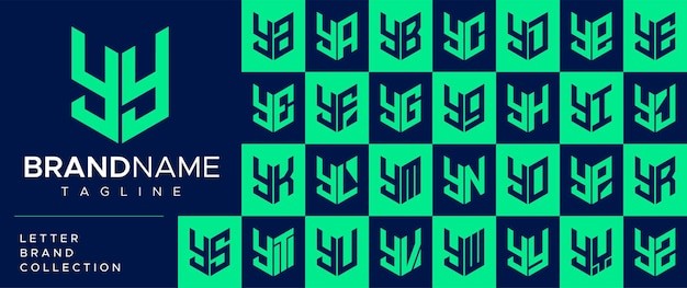 字母yy字母ya标志logo