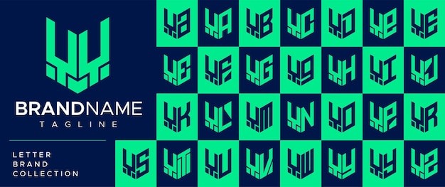 字母yy字母ya标志logo