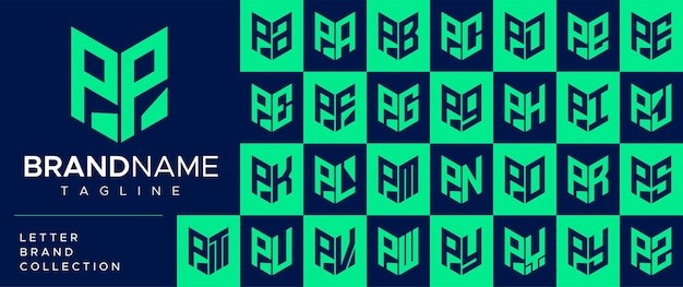 字母pp字母pa标志logo