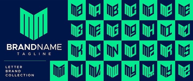 字母mm字母ma标志logo