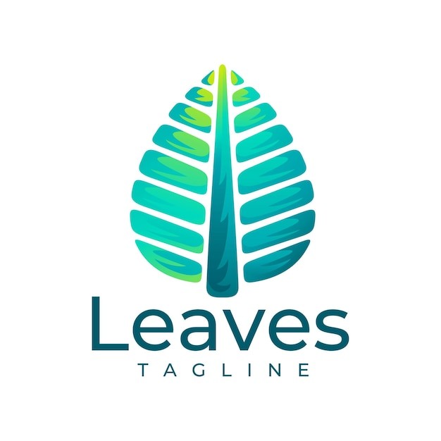 叶子植物标志logo