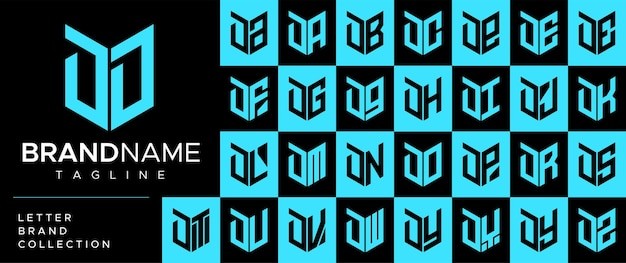 字母dd字母da标志logo