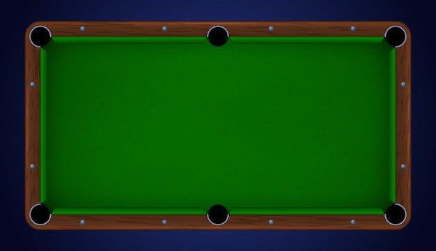 台球桌俯视