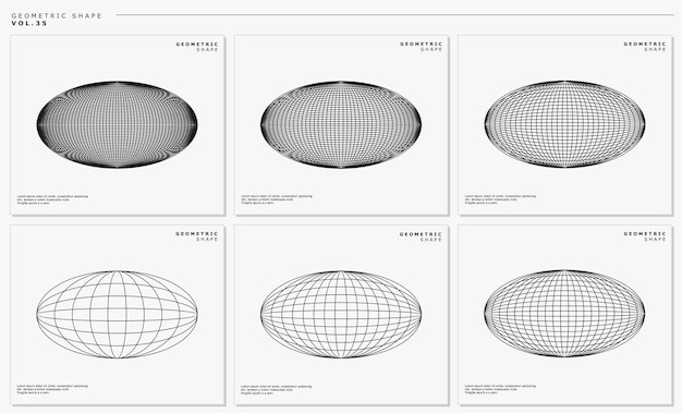 现代抽象几何图形元素