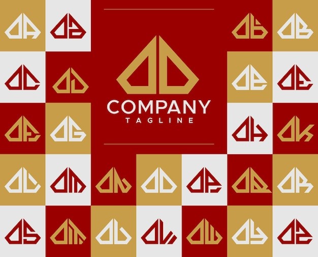 华丽钻石珠宝字母 oo o 标志logo