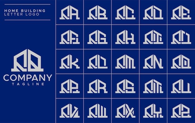 房子 qq q 字母标志logo