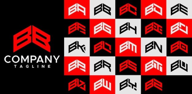 向上箭头字母 bb b 标志logo