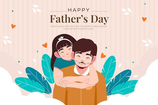父亲节活动背景模板