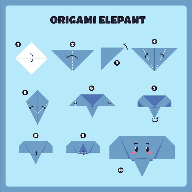折纸步骤教程图