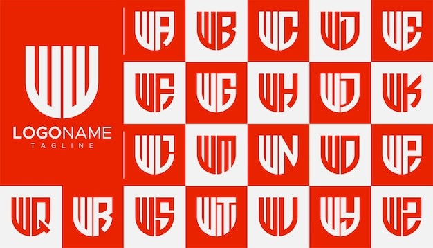 字母w品牌W标志logo