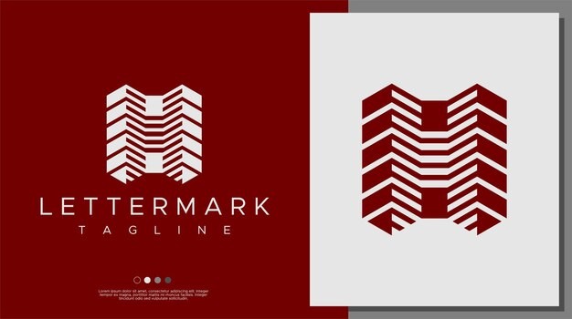 华丽线H首标志logo