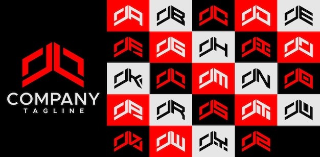 向上箭头字母jl标志logo