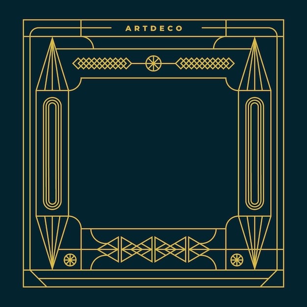 欧式线条文字装饰边框元素