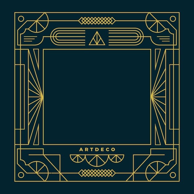 欧式线条文字装饰边框元素