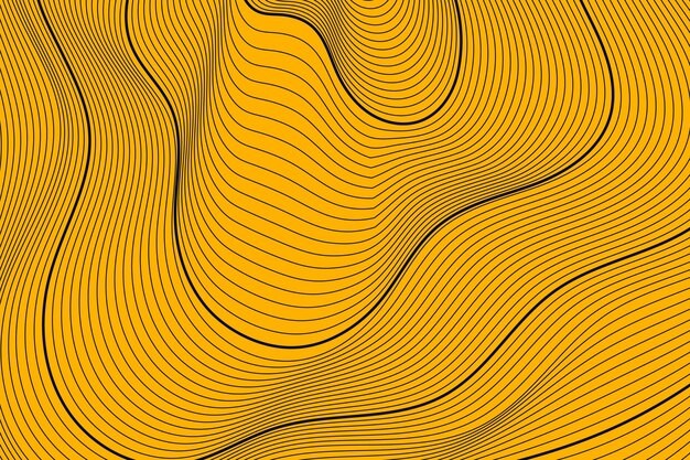 线条等高线背景
