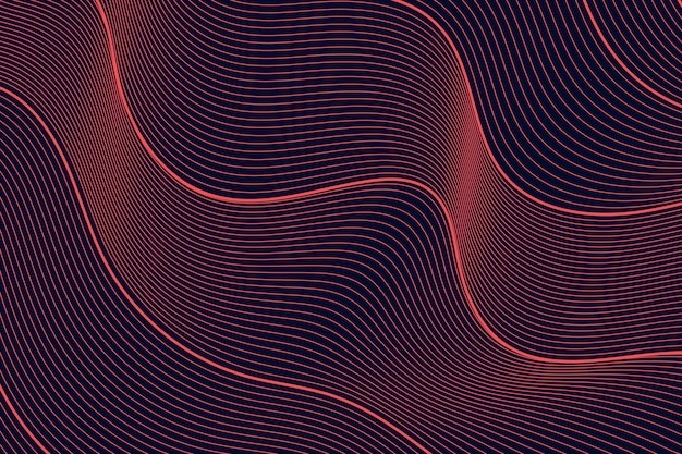 线条等高线背景