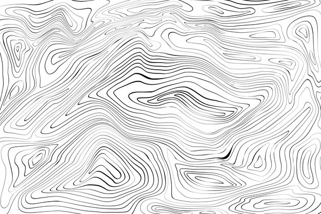 线条等高线背景