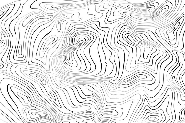 线条等高线背景