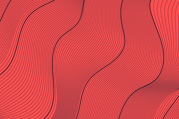 线条等高线背景