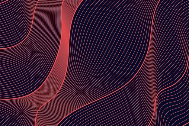 线条等高线背景