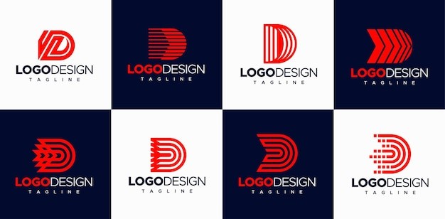 字母d标志logo
