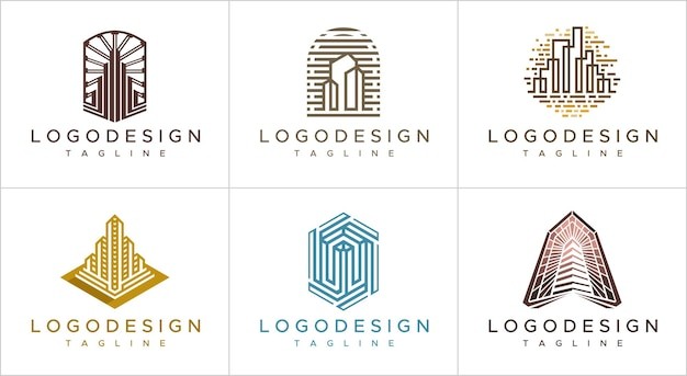 房屋建筑房子标志logo