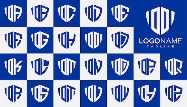 盾牌字母i标志logo