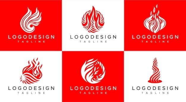 火焰消防标志logo