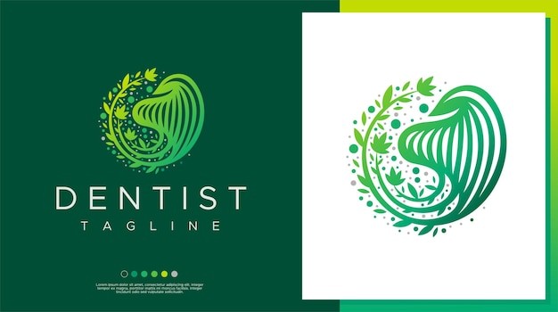 牙齿牙医牙科诊所标志logo