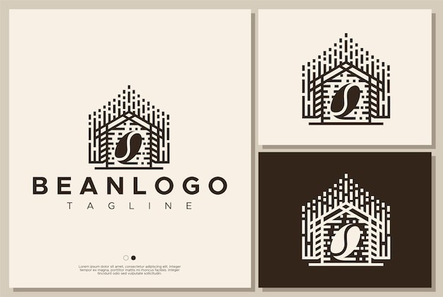 咖啡豆房屋房子