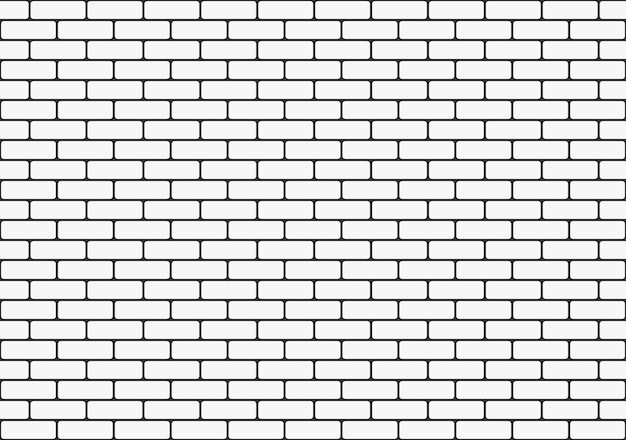 白砖墙壁纸无缝花纹