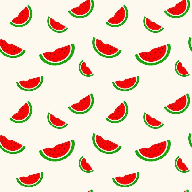 西瓜无缝花纹