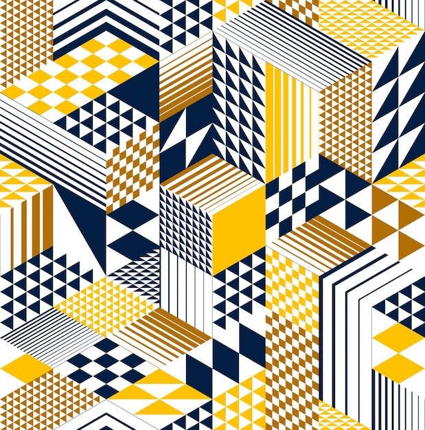 3d无缝多边形立体几何贴图花纹