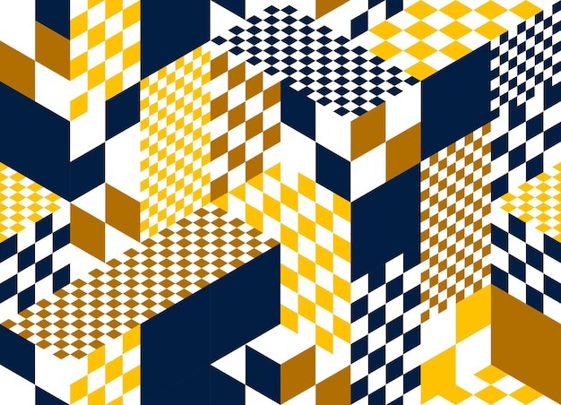 3d无缝多边形立体几何贴图花纹