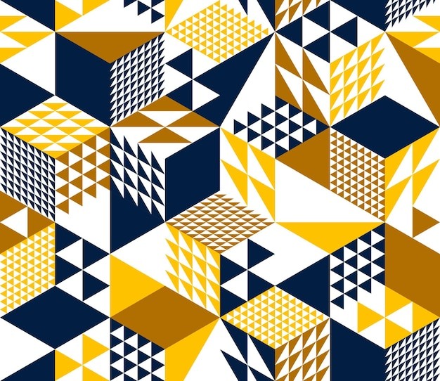 3d无缝多边形立体几何贴图花纹