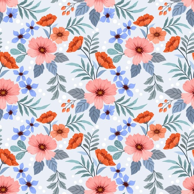 花卉花朵无缝贴图花纹