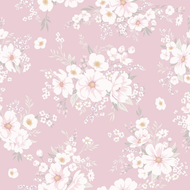 花卉花朵无缝贴图花纹