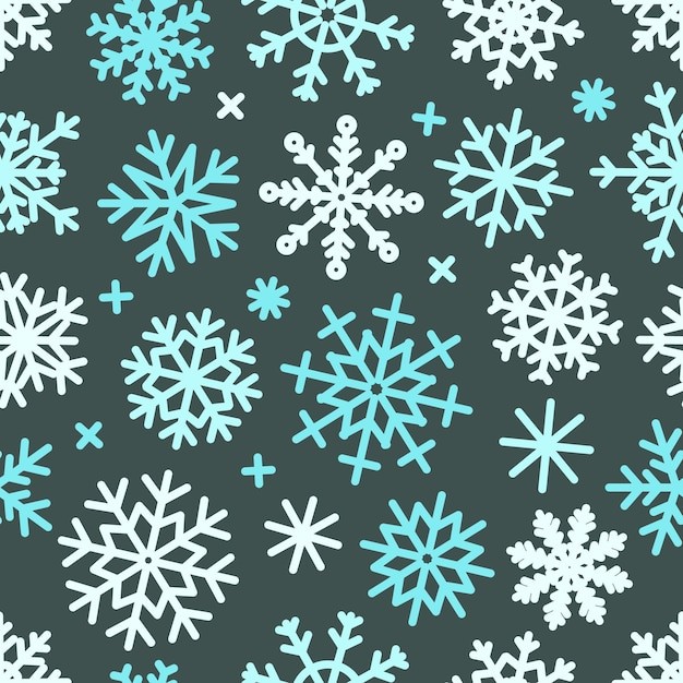 雪花无缝贴图花纹